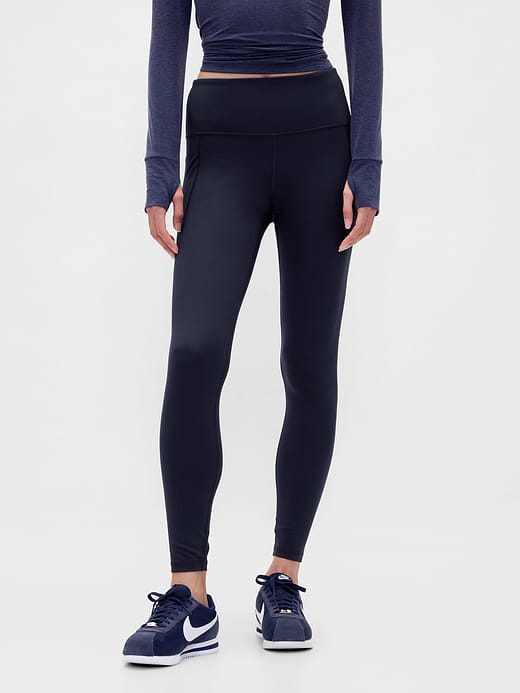 Gap GapFit High Rise Power Full Length Stripe Leggings — photo 3