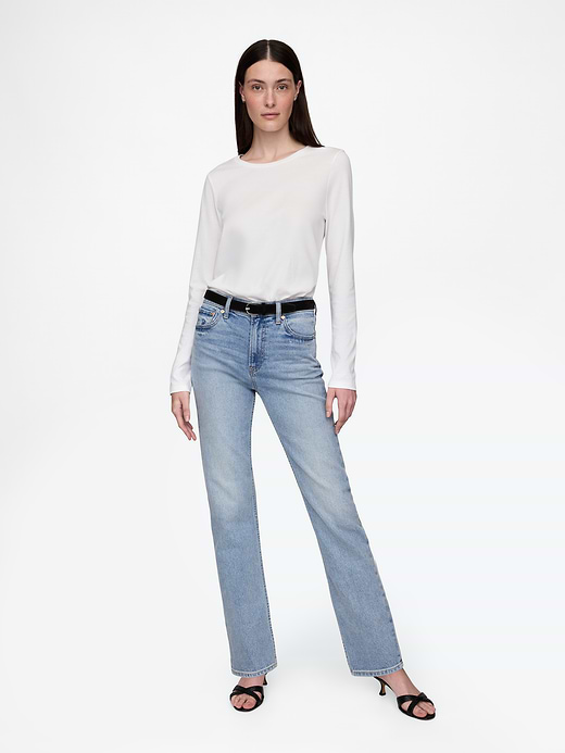 Gap High Rise ’90s Slim Straight Jeans — photo 1