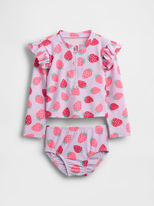 Gap Baby & Toddler Rash Guard Swim Two-Piece — photo 1