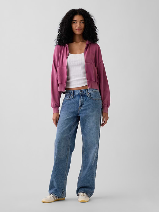 Gap VintageSoft Terry Zip Hoodie — photo 3