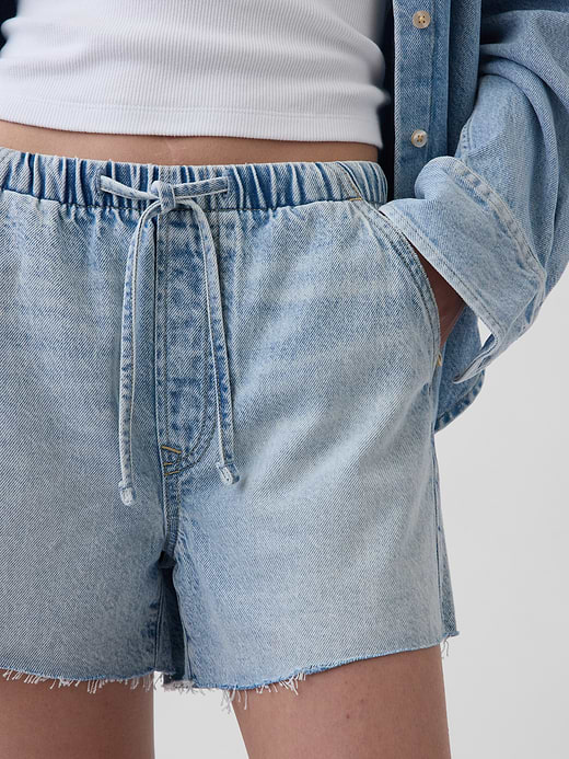 Gap 3.5” Low Slung Easy Denim Shorts — photo 6