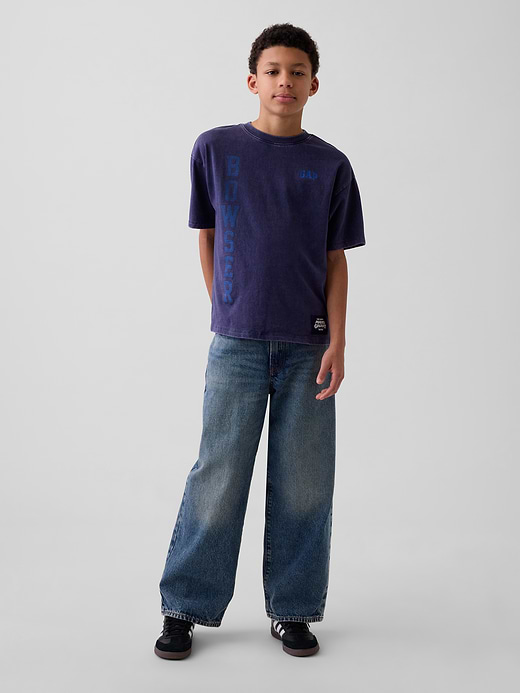 Gap Kids Super Mario Relaxed Graphic T-Shirt — photo 5