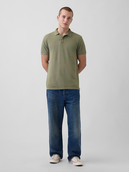 Gap Pique Polo Shirt — photo 3