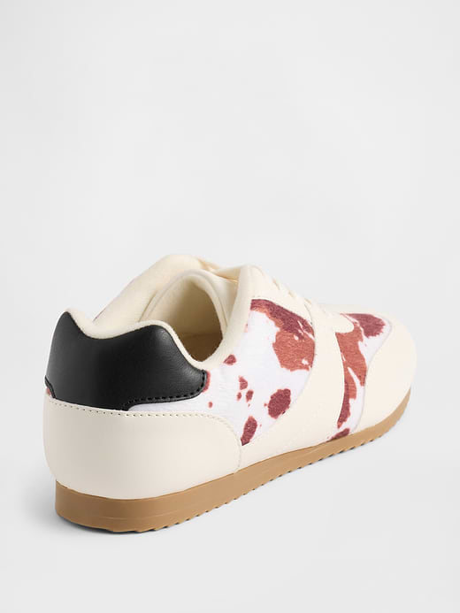 Gap Kids Cow Print Sneakers — photo 5