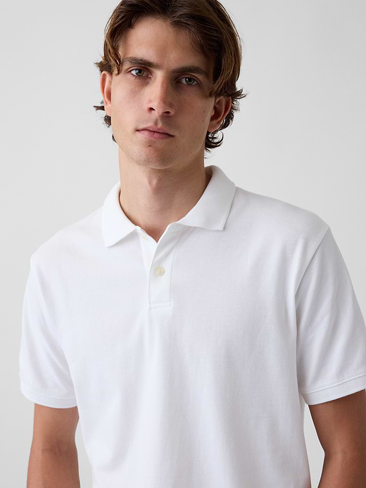 Gap Pique Polo Shirt — photo 5