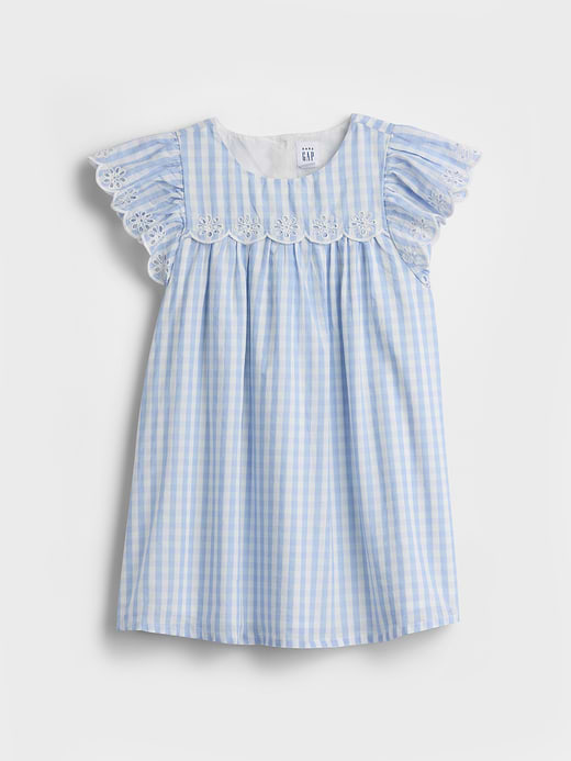 Gap Baby & Toddler Eyelet Gingham Dress — photo 3