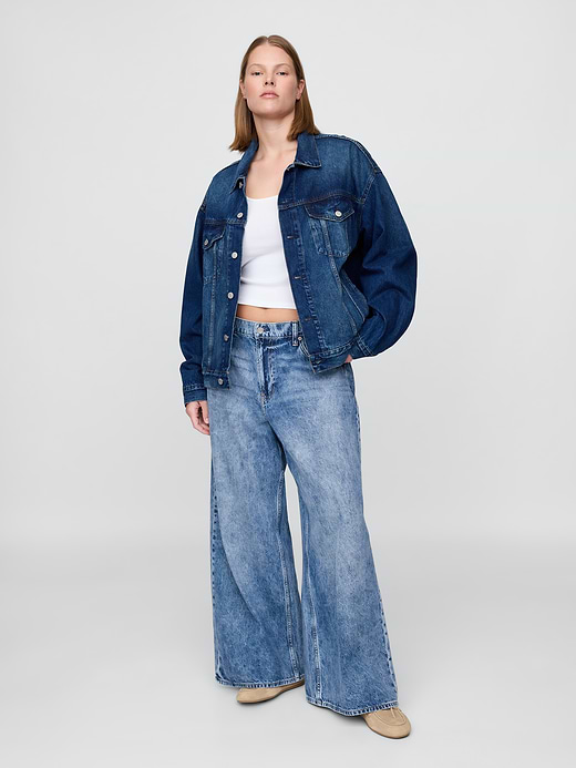 Gap Low Slung Extra Baggy Jeans — photo 6