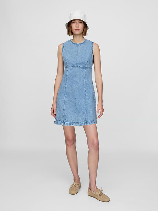 Gap Denim Mini Shift Dress — photo 1