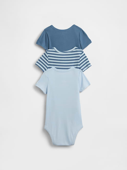 Gap Baby First Favorites JerseySoft Bodysuit (3-Pack) — photo 3