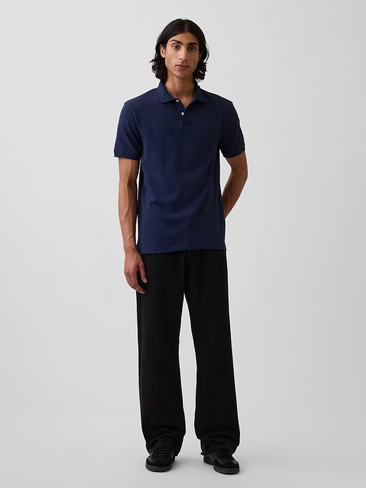 Gap Pique Polo Shirt — photo 3