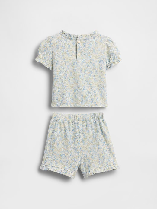 Gap Baby Organic Cotton Floral Outfit Set — photo 3