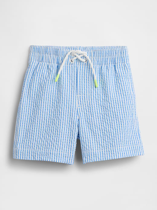 Gap Baby & Toddler Seersucker Swim Trunks — photo 1