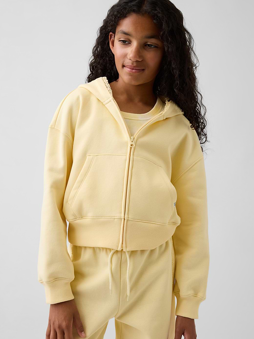 Gap Kids VintageSoft Terry Wedge Zip Hoodie — photo 1