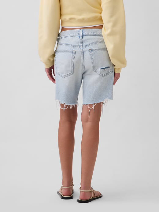 Gap 8" Mid Rise UltraSoft Loose Bermuda Shorts — photo 5