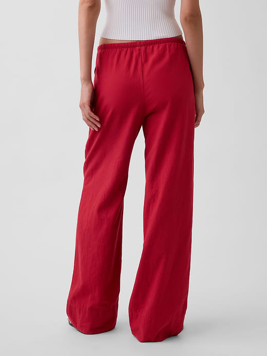 Gap Linen-Blend Easy Wide-Leg Pants — photo 5