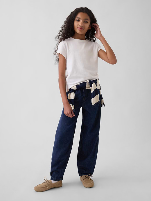 Gap Kids Easy Baggy Taper Jeans — photo 3