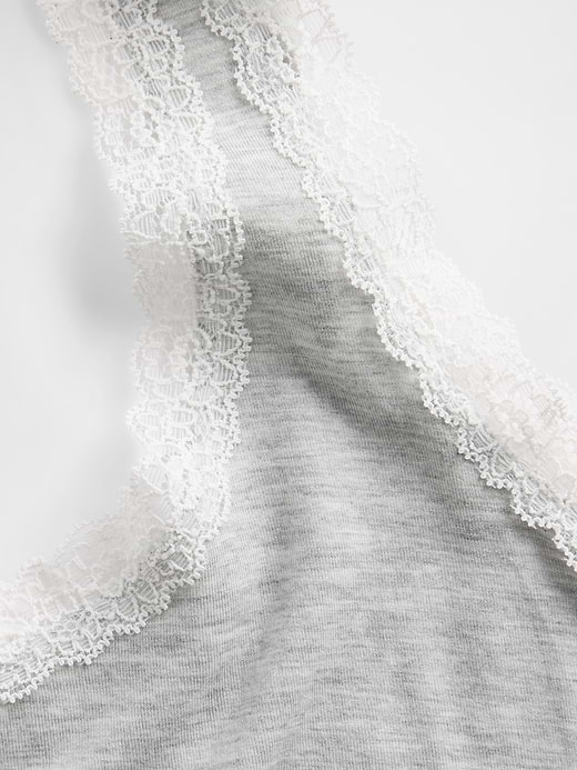 Gap SoftMade Modal Lace-Trim PJ Tank Top — photo 5