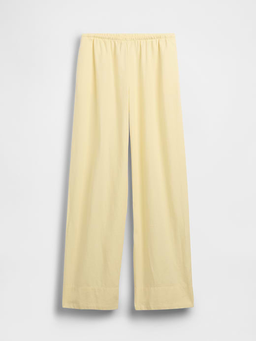 Gap Linen-Blend Easy Wide-Leg Pants — photo 7