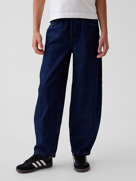 Gap Kids Easy Baggy Taper Jeans — photo 4