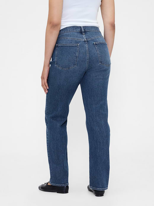 Gap High Rise ’90s Slim Straight Jeans — photo 7