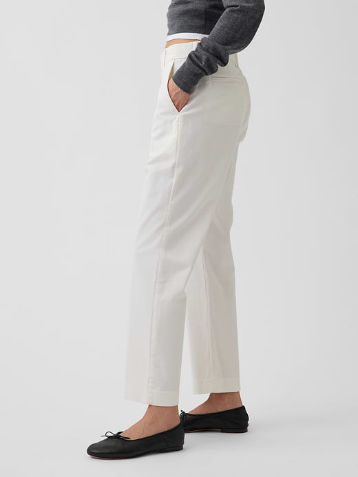 Gap Mid Rise Khakis — photo 4