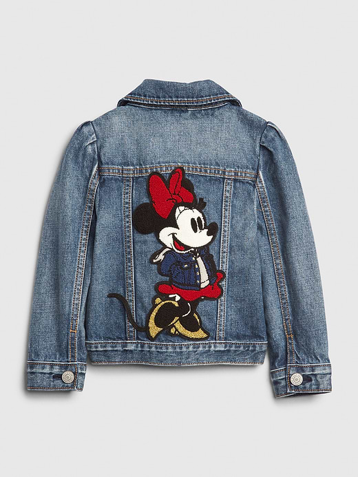 Gap Gap × Disney Baby & Toddler Minnie Mouse Icon Denim Jacket — photo 1