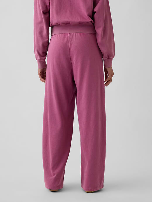 Gap Mid Rise VintageSoft Terry Loose Sweatpants — photo 5