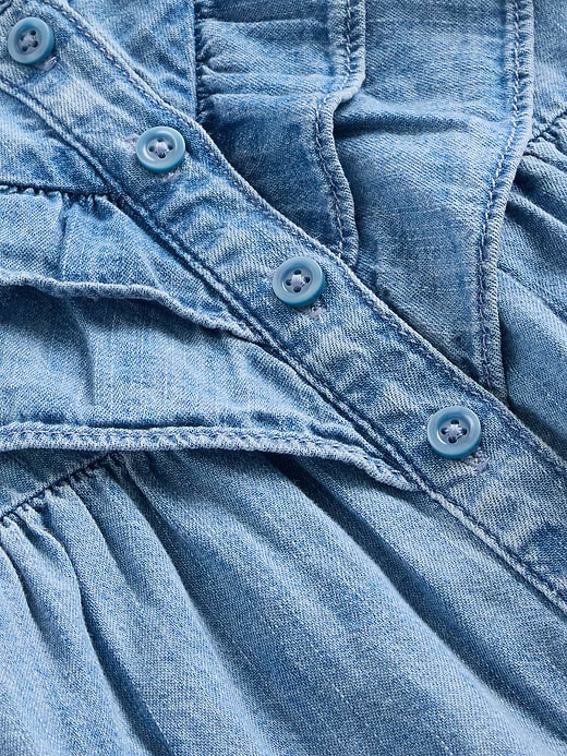Gap Baby Denim Bubble Outfit Set — photo 4