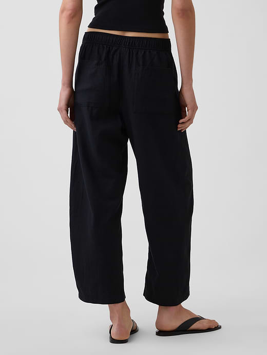 Gap Linen-Blend Easy Barrel Pants — photo 5