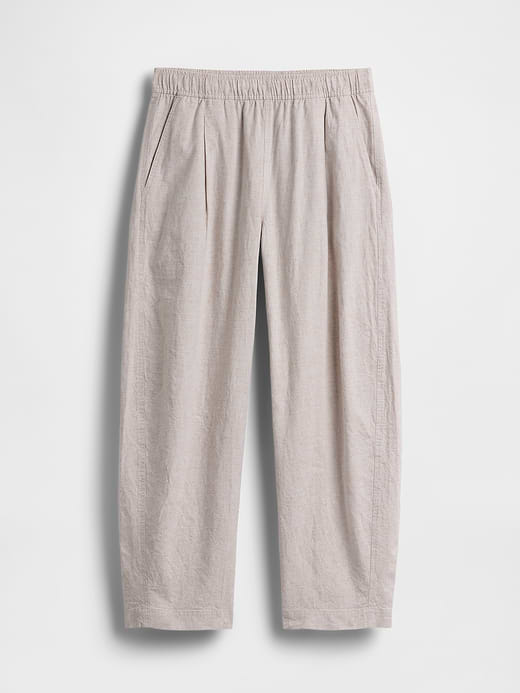 Gap Linen-Blend Easy Barrel Pants — photo 8