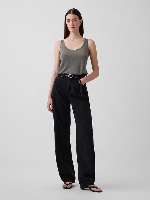 Gap Linen-Blend Tank Top — photo 3