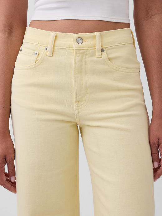 Gap High Rise Stride Wide-Leg Ankle Jeans — photo 6