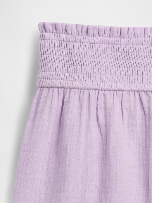 Gap Kids Cotton Gauze Butterfly-Hem Shorts — photo 6