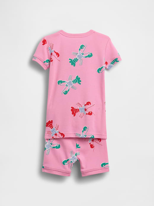 Gap Baby & Toddler Organic Brushed Cotton Lobster PJ Short Set — photo 3
