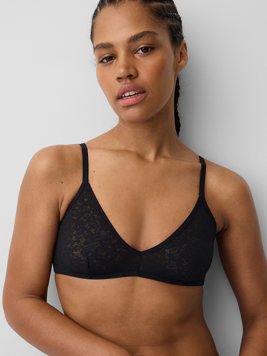 Gap Softest Lace Plunge Bralette — photo 4