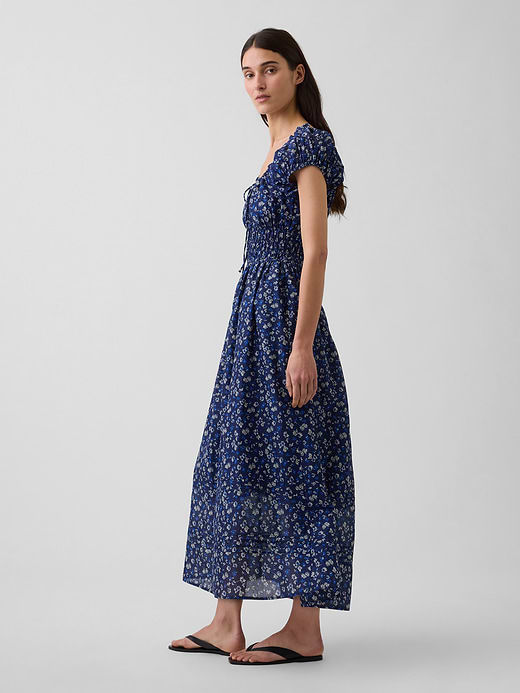 Gap Voile Smocked-Waist Maxi Dress — photo 4