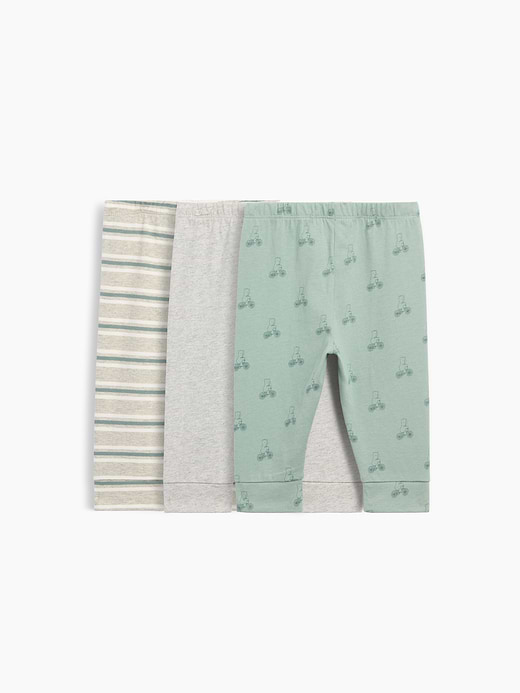 Gap Baby First Favorites Organic Cotton Pull-On Pants (3-Pack) — photo 3