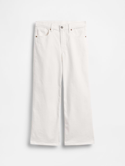 Gap Kids Low Rise Stride Wide-Leg Jeans — photo 3