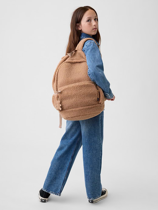 Gap Kids Sherpa Bear Backpack — photo 3