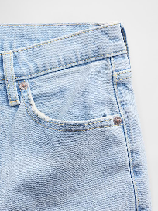 Gap Mid Rise Relaxed Straight Jeans — photo 16