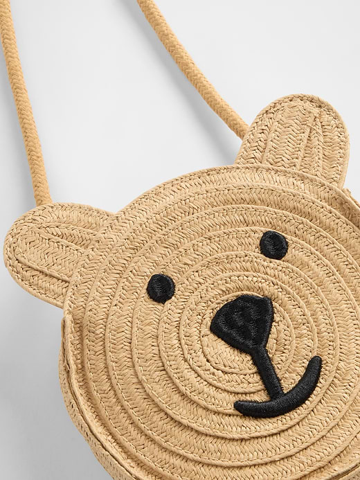 Gap Toddler Brannan Bear Straw Bag — photo 4