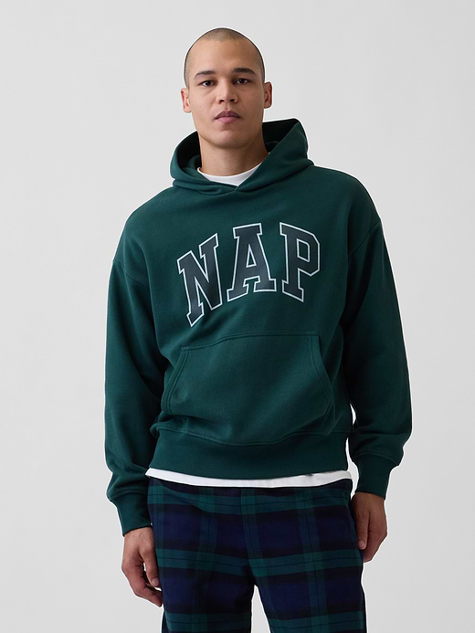 Gap Adult VintageSoft NAP Logo Hoodie — photo 1