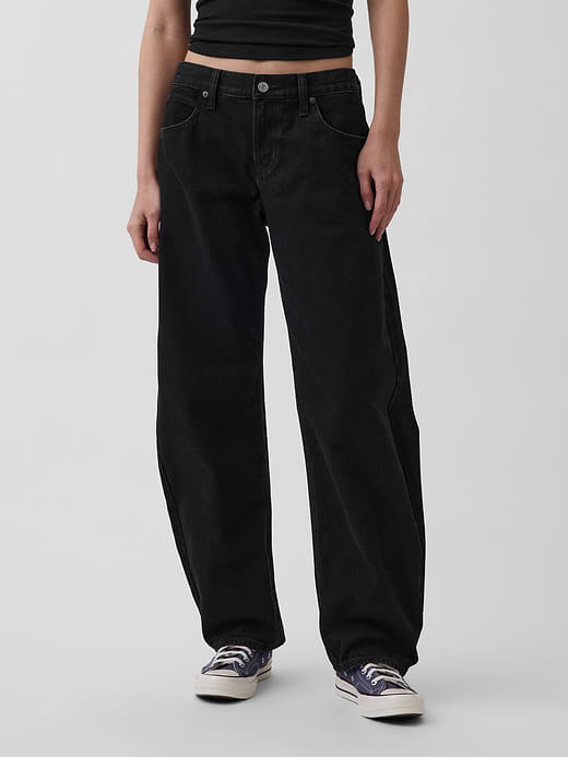 Gap Low Rise Barrel Jeans — photo 3