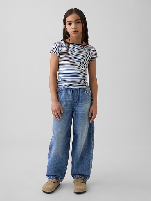 Gap Kids Easy Baggy Taper Jeans — photo 3