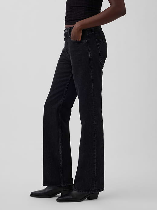 Gap Mid Rise Relaxed Straight Jeans — photo 4