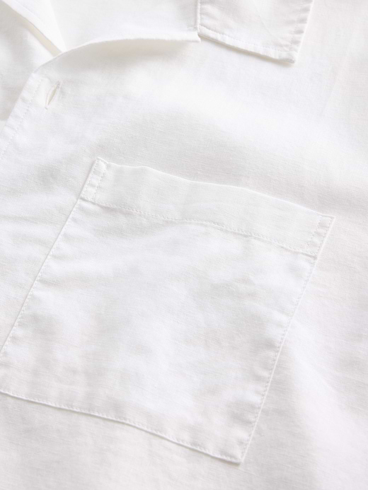 Gap Linen-Cotton Relaxed Straight-Hem Shirt — photo 5