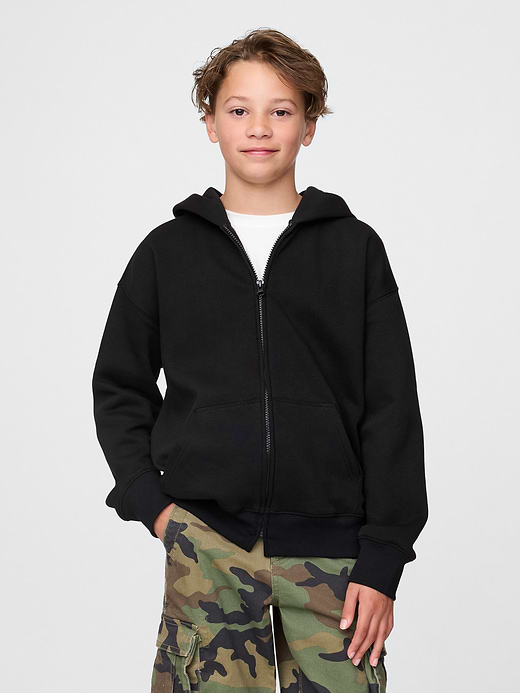 Gap Kids VintageSoft Relaxed Zip Hoodie — photo 1