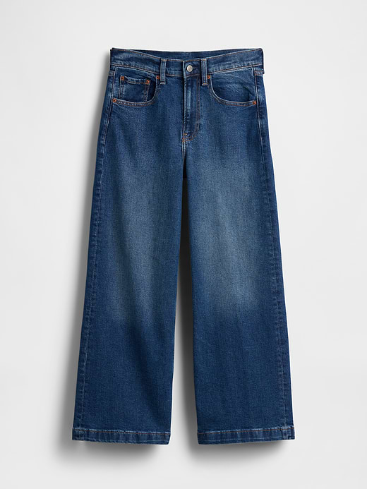 Gap High Rise Stride Wide-Leg Ankle Jeans — photo 7