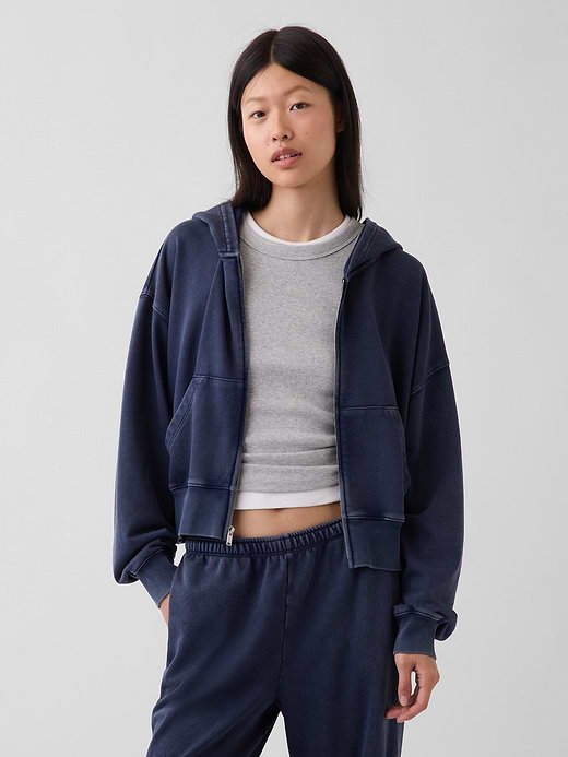 Gap VintageSoft Terry Zip Hoodie — photo 7