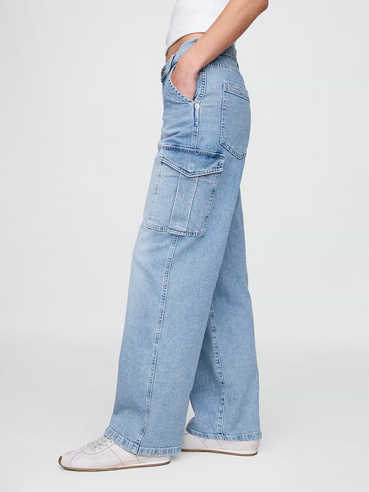 Gap Mid Rise '90s Loose Jeans — photo 4